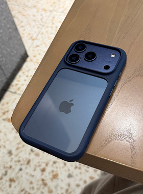 全包ai相机电容按键保护适用于苹果17pro手机壳por新款max保护套轻奢iphone高级感p透明ins时尚pm蓝色橙色