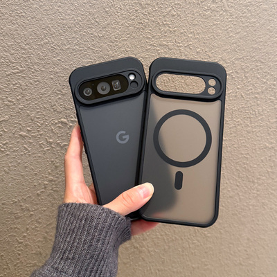 适用谷歌pixel10手机壳pro防摔p新款XL保护套por外壳Google磨砂5G简约10a黑色9a防指纹pixel9磁吸Pixelsnap