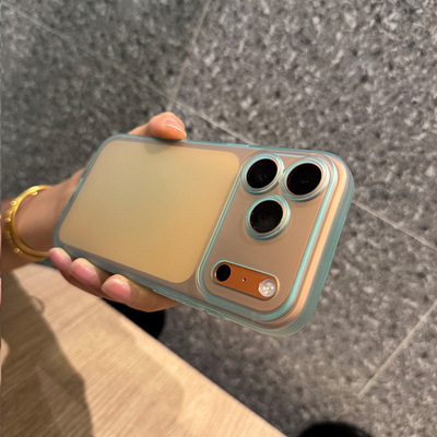 适用苹果17手机壳防摔por新款pro保护壳max磨砂iphone防指纹超薄tpu软壳pm精孔p星宇橙色蓝色绿色