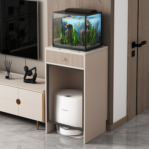 争溪扫地机器人收纳柜置物鱼缸柜