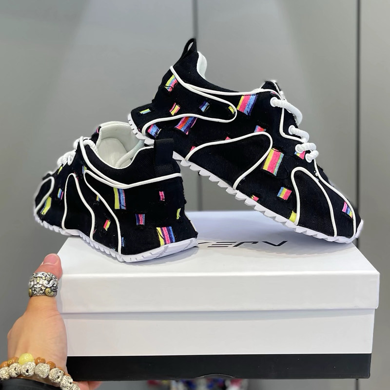 男鞋2025秋季新款布面包底透气阿甘鞋青春潮流网红爆款舒适鞋子男