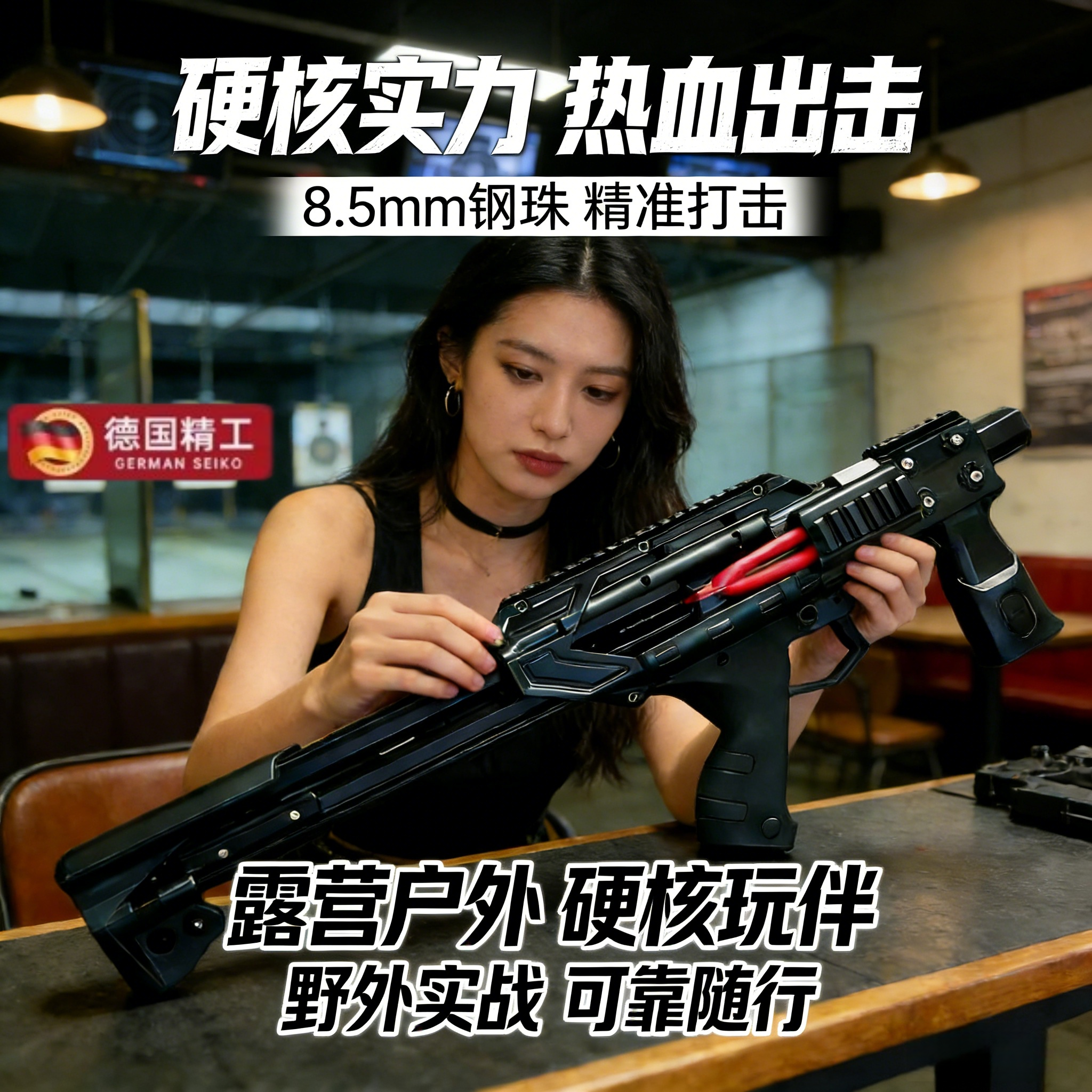 专业户外射箭成人玩具黑武士复合