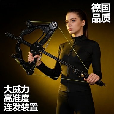 复合弓新连发钢珠高精度机械滑轮