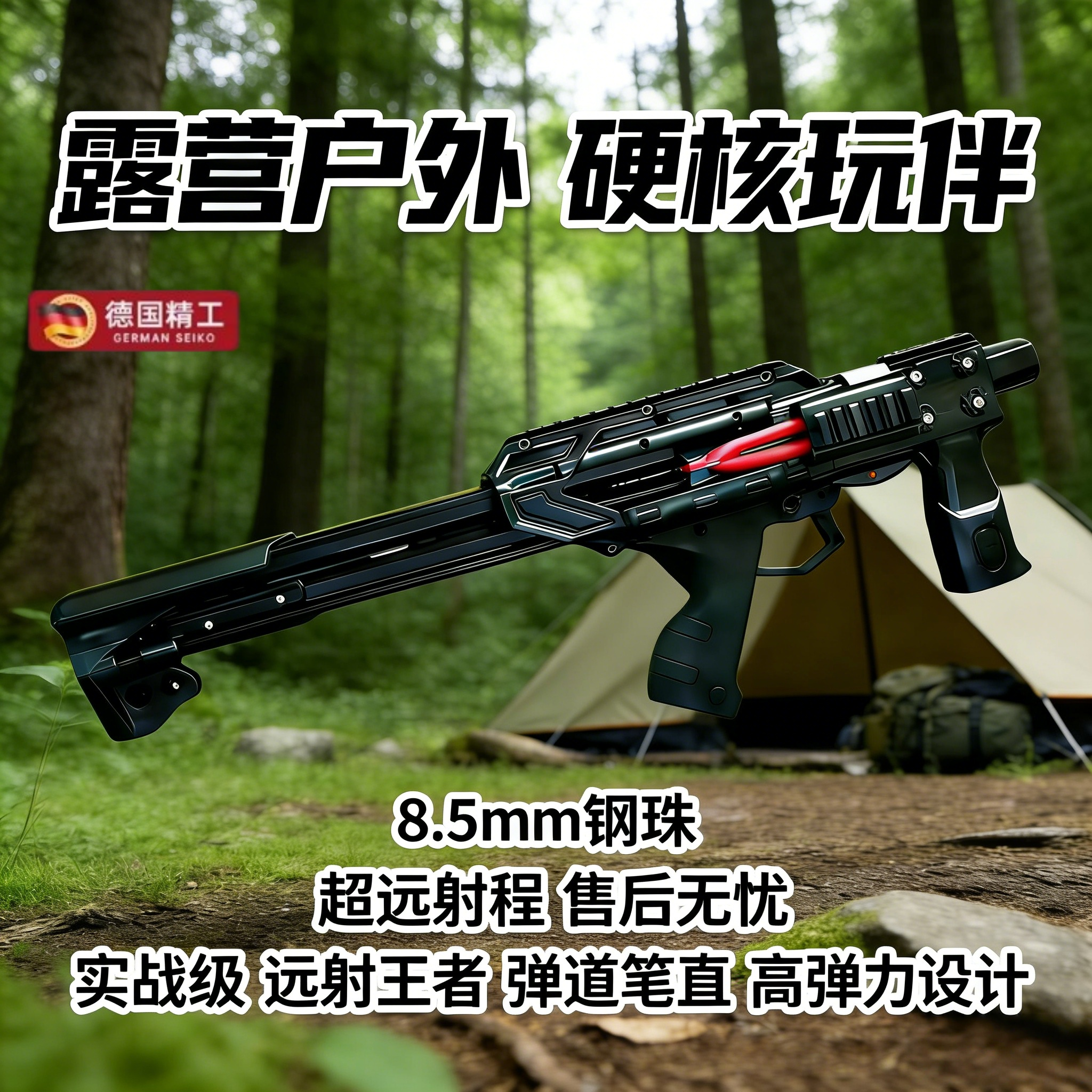 黑武士新款雷神弹复合弓玩具成人