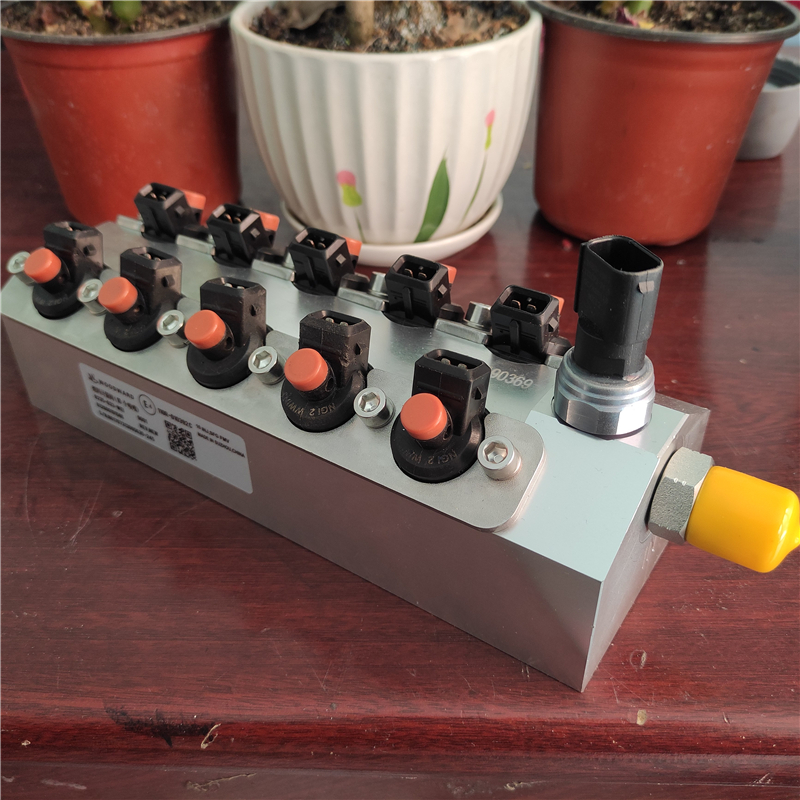 适用德龙大运解放jh6潍柴oh6天然气喷射阀喷嘴国六燃气计量阀总成