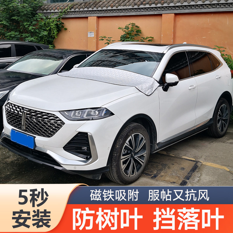 汽车前挡风防树叶档落叶