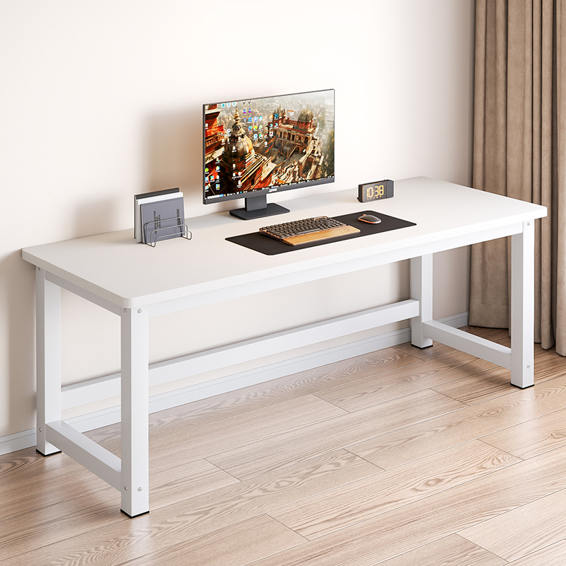 桌子电脑桌办公桌书桌工作台卧室家用台式桌简易出租屋长方形桌子