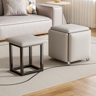 多功能魔方凳组合折叠凳家用凳可叠放沙发凳茶几板凳可收纳小凳子