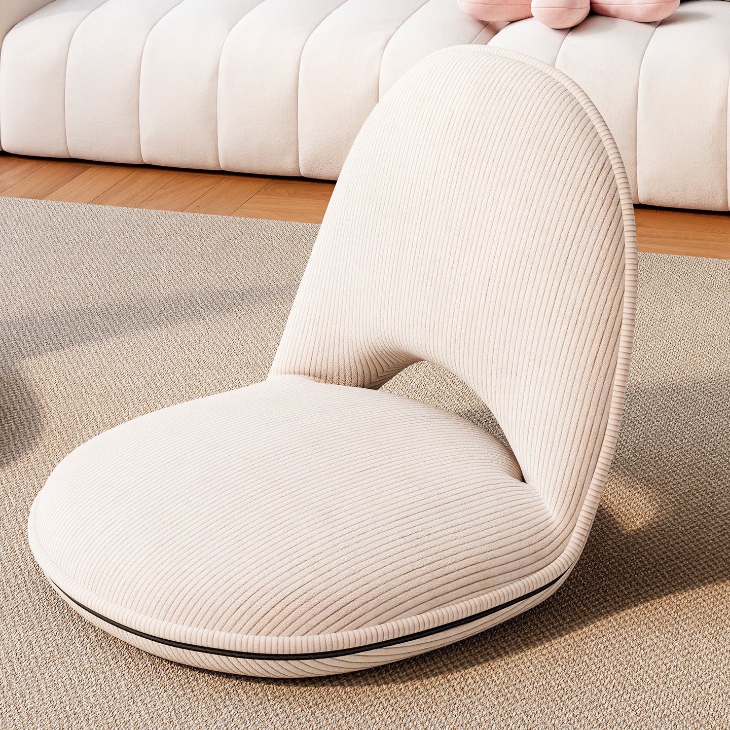 坐垫客厅阳台单人小沙发懒人沙发榻榻米座椅沙发靠背椅卧室飘窗椅