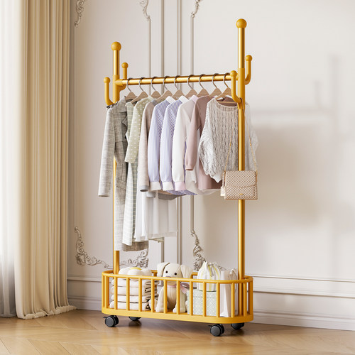 落地衣帽架衣帽架落地卧室挂衣架