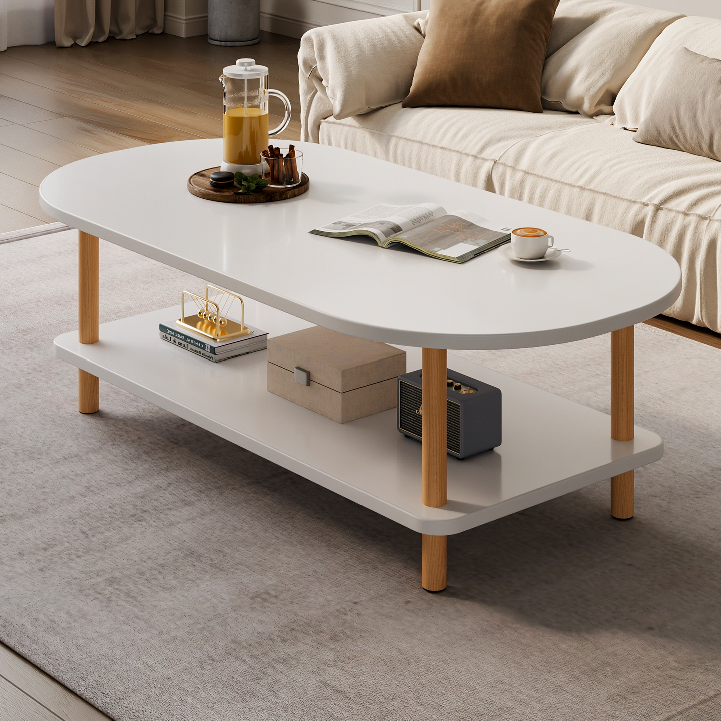 2025新款高级感茶桌阳台边几