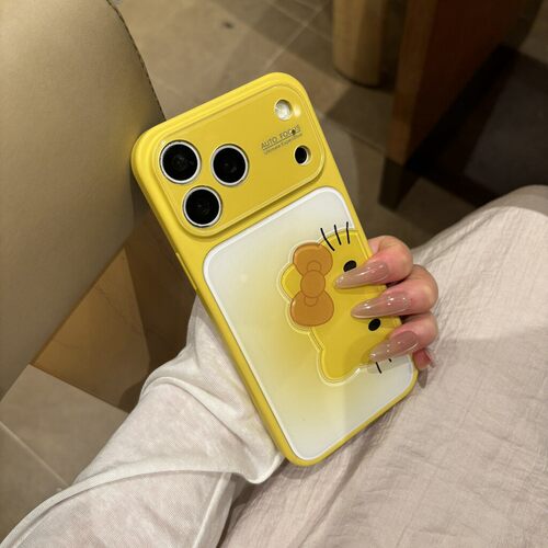 渐变立体凯蒂猫咪适用苹果