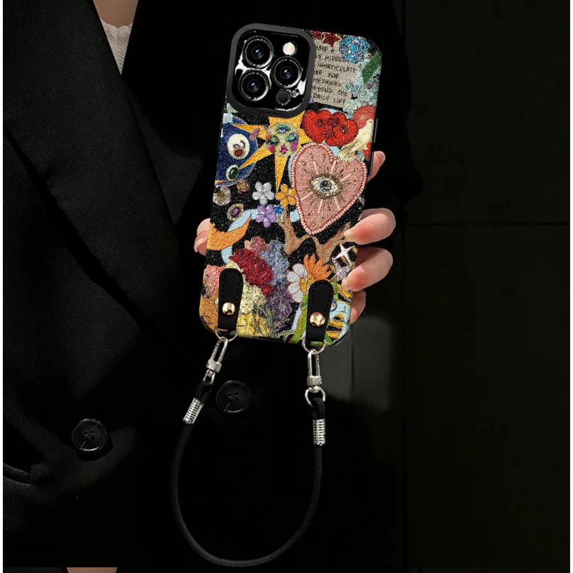 复古艺术适用苹果17壳ipho