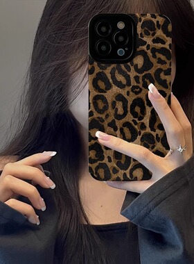 高档豹纹适用华为nova14ultra手机壳nova12活力版nova13pro新款10se女款11高级感8硅胶7全包6防摔5创意个性套