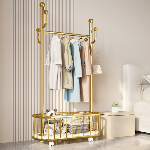 可移动衣帽架轻奢升级加粗