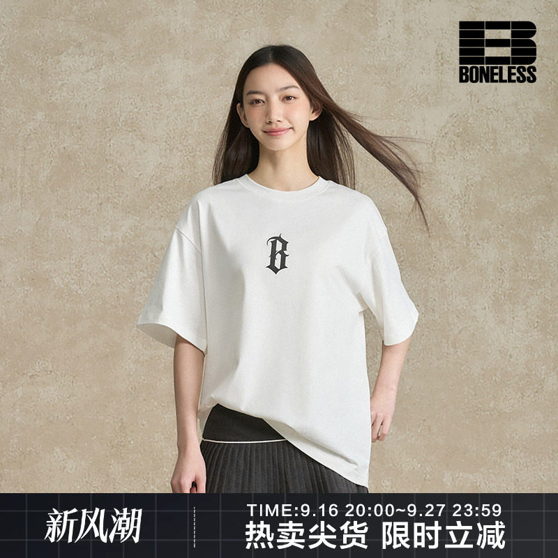 基础发泡印花logo短袖图片
