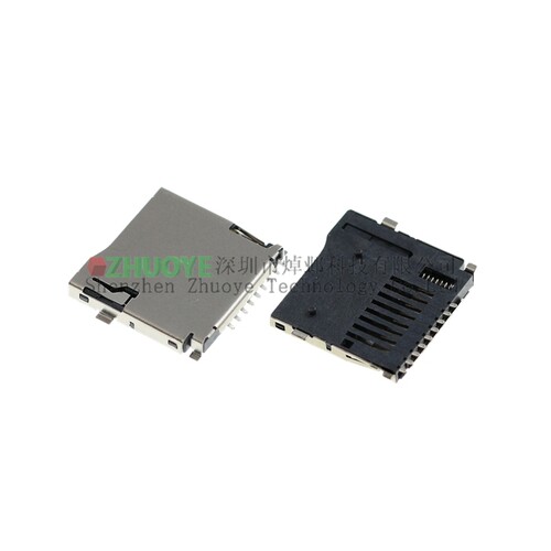 10只 自弹 TF卡座 micro sd卡座 记忆卡 座子 TF卡套 Q329