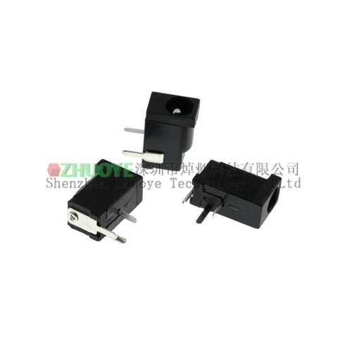 10个 DC电源插座 耐高温 DC002 DC-002 3.5*1.1 3.5*1.3 母座