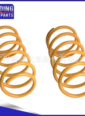 48231-35080 适用丰田酷路泽减震器弹簧 汽车压缩弹簧   配件