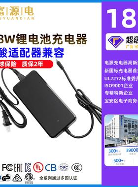 优选24V8A电池充电器中美欧电摩48V4A储能 电动摩托车铅酸充电器