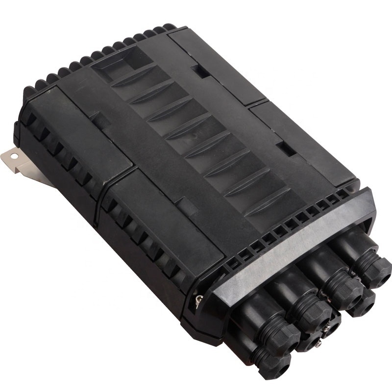 96/144/288芯卧式光纤接头盒光缆接续盒室外防水箱电缆终端拼接盒