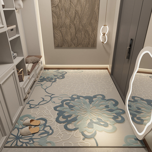 入户门地垫进门地毯客厅大门口垫子家用轻奢高级玄关脚垫耐脏高端