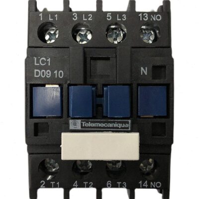 接触器LC1D0910 Telemecanique 封星交流110V/220V 电梯抱闸控制