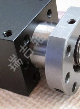 滚珠丝杆螺母座 转换块 黑色开口式安装座HD12/16/20/25/32固定坐