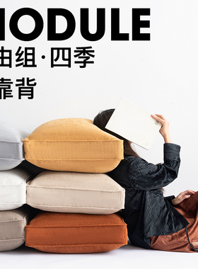 SILVER FROST四季大靠背无床头组合靠背防撞榻榻米沙发软靠包靠垫