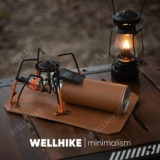 WELLHIKE открытый SWS паук кожаный коврик для карты может покрыть аксессуары для складных карт для кемпинга ST-310 универсальный 340