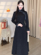 加厚加绒旗袍日常高端气质旗袍裙中国风 暗夜 步小姐 新品