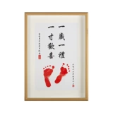 Отпечатки рук и ног, фоторамка, детский сувенир для новорожденных для младенца