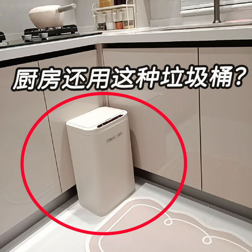 厨房垃圾桶专用带盖家用壁挂式可移动卫生间厕所挂式吹风机置物架