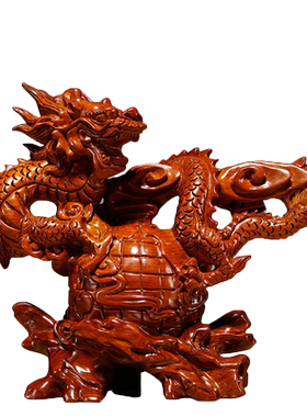 摆件十二生肖家居客厅雕刻工艺品