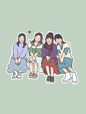 手绘头像定制真人照片转漫画集体照情侣照约稿