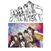 水墨风手绘定制卡通画情侣全家福集体照