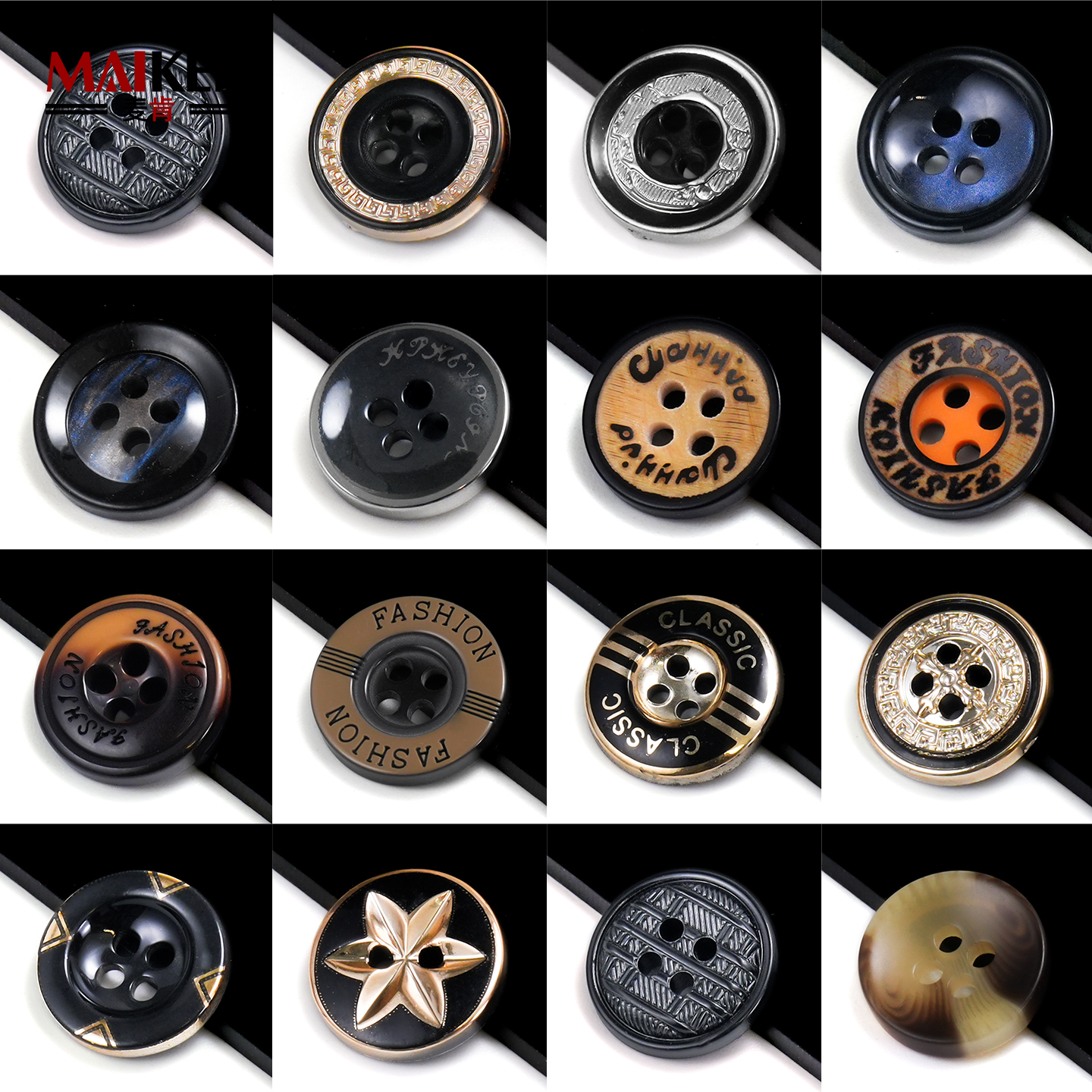 纽扣西服袖口外套裤兜服饰配件