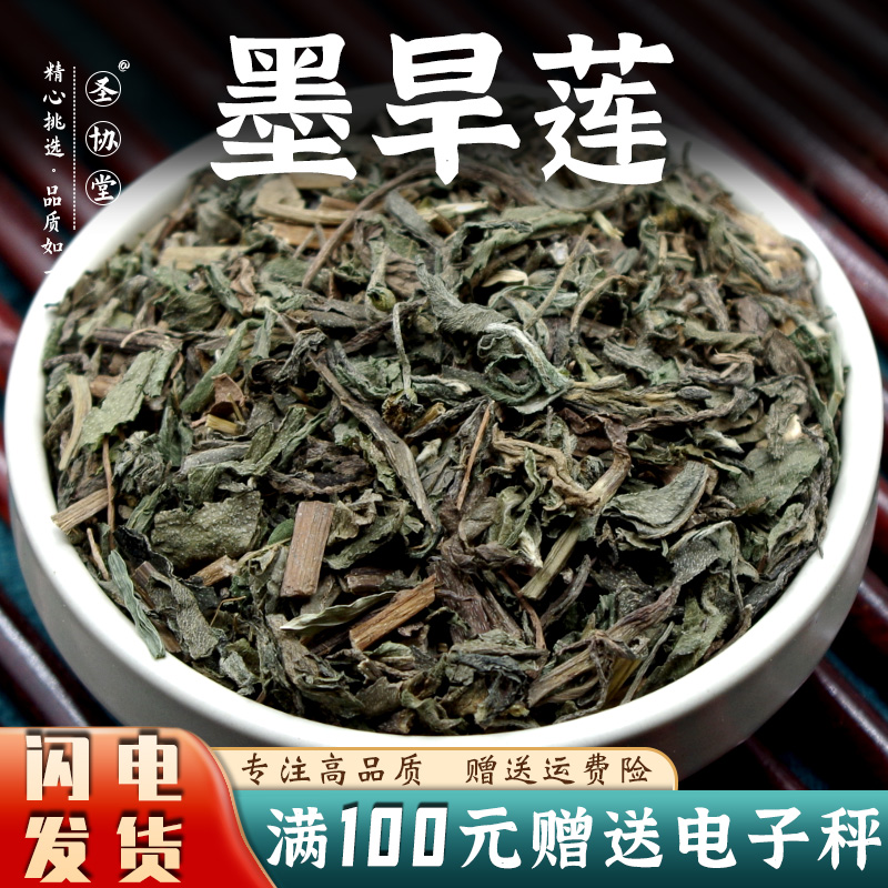 旱莲草50-500克包邮当季新货中药材旱连草 墨旱莲干货 另售女贞子