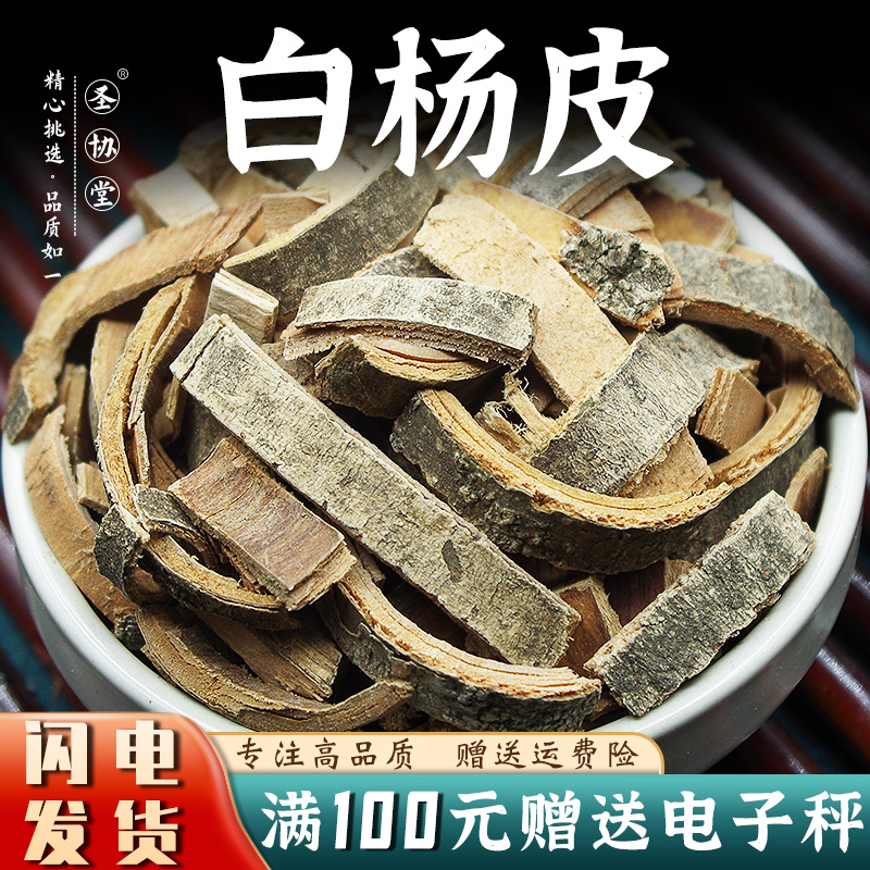 白杨皮500克新货包邮河北中药材