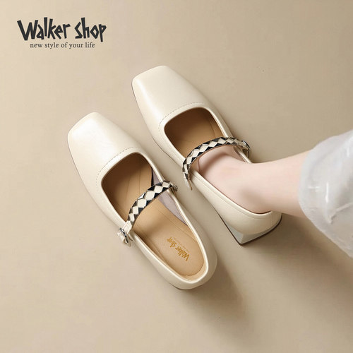 WalkerShop玛丽珍一脚蹬女鞋