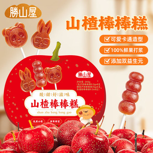 胜山屋山楂棒棒糕串串糖葫芦儿童零食水果山楂糕山楂干条无防腐剂
