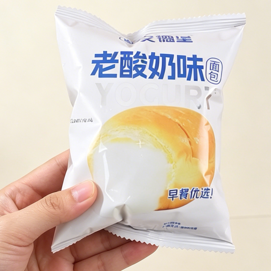 熔岩巧克力面包老酸奶流心爆浆面包网红夹心吐司欧包零食