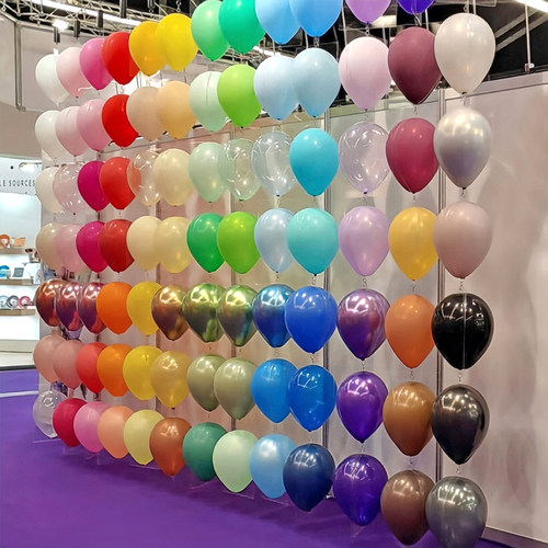 加厚标准珠光生日气球圆形