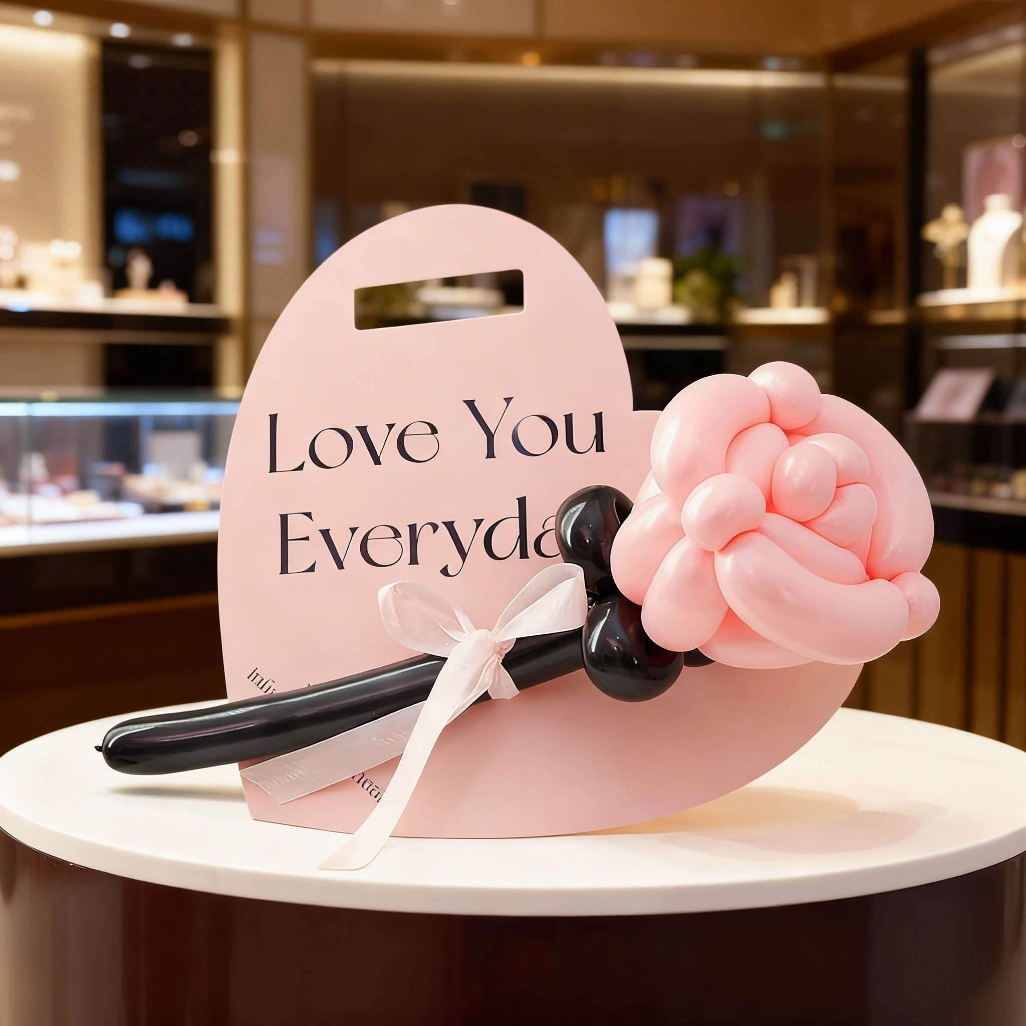 气球花束母亲表白求婚道具浪漫惊喜生日布置汽球花朵礼物盒子女孩