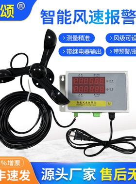 塔吊风速报警仪风速检测仪监测预警站起重吊车游乐场设施风速气象