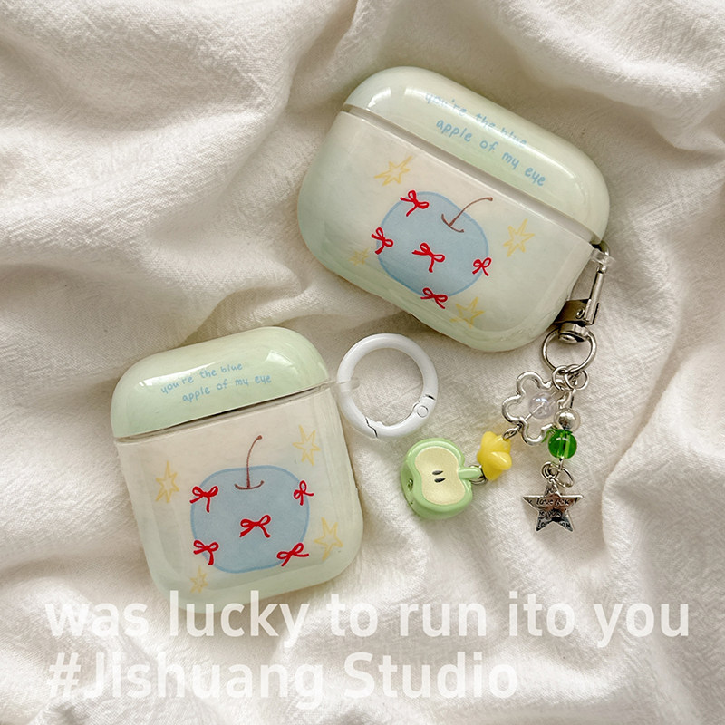 小众ins苹果蝴蝶结适用苹果耳机保护套airpods4无线蓝牙耳机壳三四airpodpro2二代ipod耳机盒airpods3保护壳,3C数码配件,耳机保护套,淘宝优惠券,粉丝福利购,淘宝优惠卷