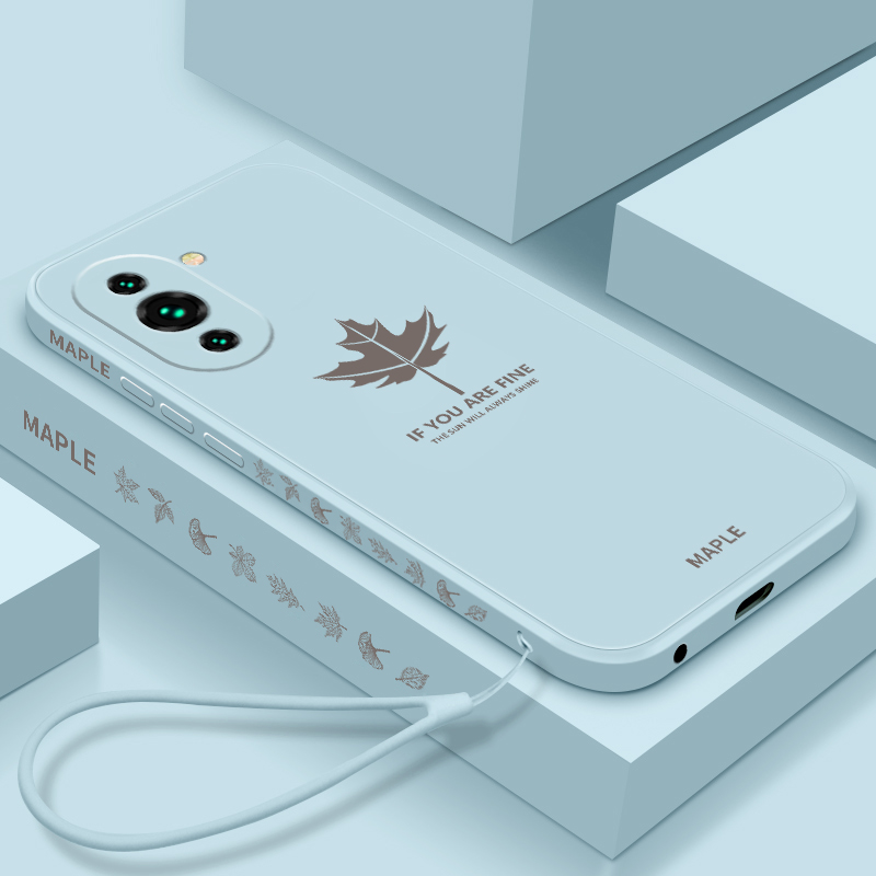 华为nova10液态硅胶软壳送手机膜