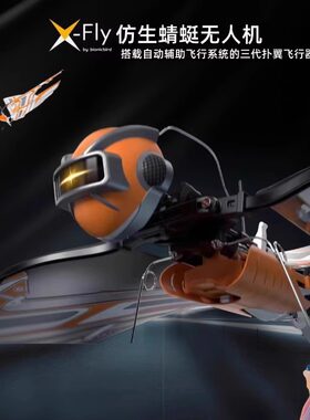 X-Fly，法国仿生鸟，仿生蜻蜓