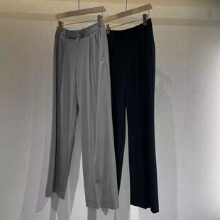 ZCHI 进口绵羊毛直筒休闲西裤 6UTJS531 多多还是多多