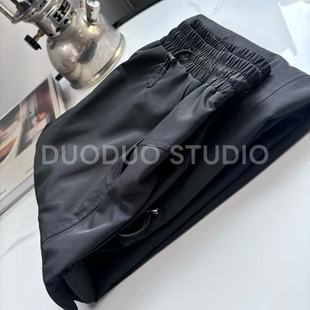 多多还是多多 防风防水松紧腰白鹅绒羽绒休闲工装 1906 裤